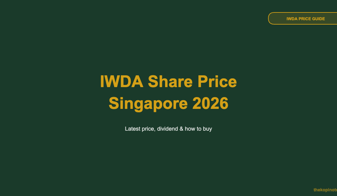 IWDA Share Price Singapore: Latest Price, Dividend & How to Buy (2026 Guide) — The Kopi Notes
