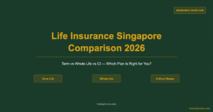 Life Insurance Singapore Comparison 2026: Term vs Whole Life vs CI