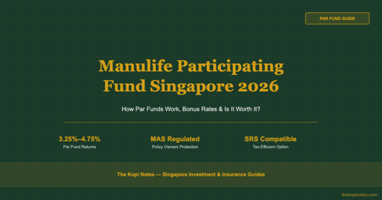 Manulife Participating Fund Singapore 2026: How Par Funds Work, Bonus Rates & Is It Worth It?