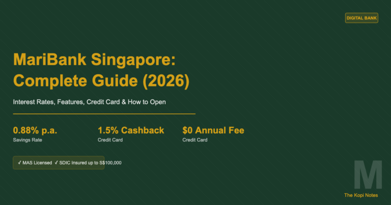 MariBank Singapore: Complete Guide (2026) — Interest Rates, Features & Credit Card
