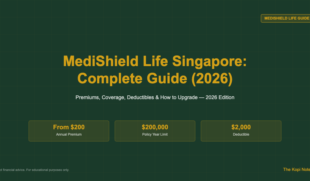 MediShield Life Singapore: Complete Guide (2026) — The Kopi Notes