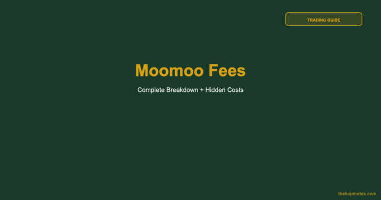 Moomoo Fees Singapore 2026: Complete Breakdown (+ Hidden Costs)