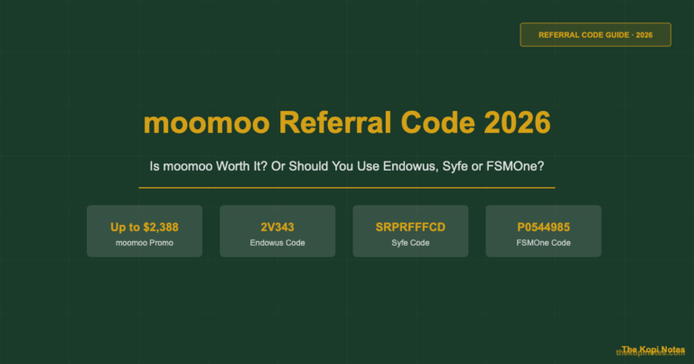 moomoo Referral Code 2026 Singapore: Is It Worth It vs Endowus, Syfe & FSMOne?