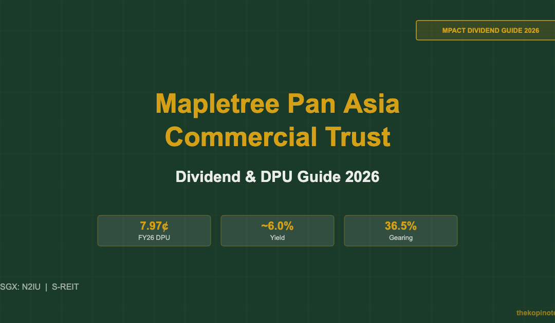 Mapletree Pan Asia Commercial Trust Dividend & DPU Guide 2026 — The Kopi Notes