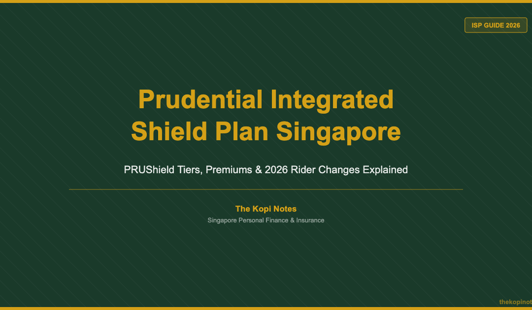 Prudential Integrated Shield Plan Singapore 2026 — The Kopi Notes