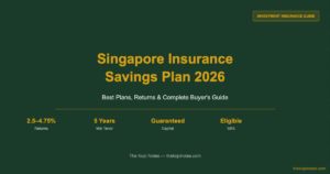 Singapore Insurance Savings Plan 2026: Best Plans, Returns & Complete Buyer's Guide