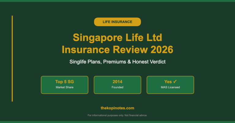 Singapore Life Ltd Insurance Review 2026: Is Singlife Worth It?