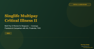 Singlife Multipay Critical Illness II Review: Is It the Best Multi-Pay CI Plan in Singapore? (2026)