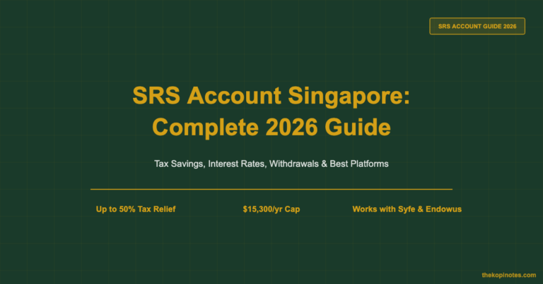 SRS Account Singapore: Complete 2026 Guide (Tax Savings, Rates & Best Platforms)