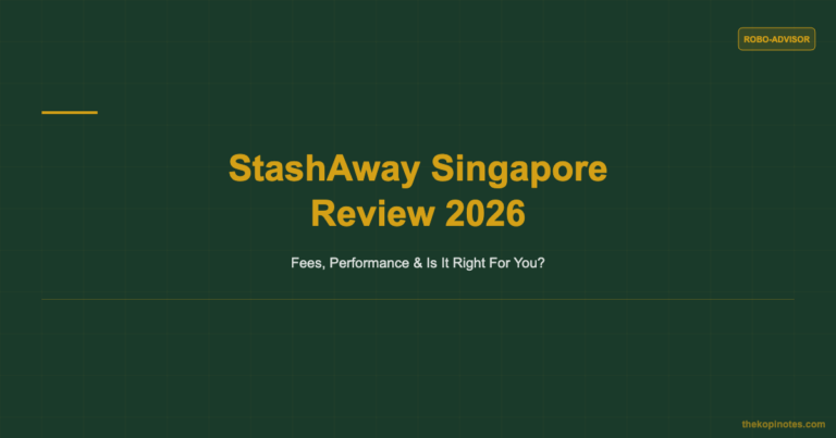 StashAway Singapore Review 2026: Fees, Performance & Is It Worth It?