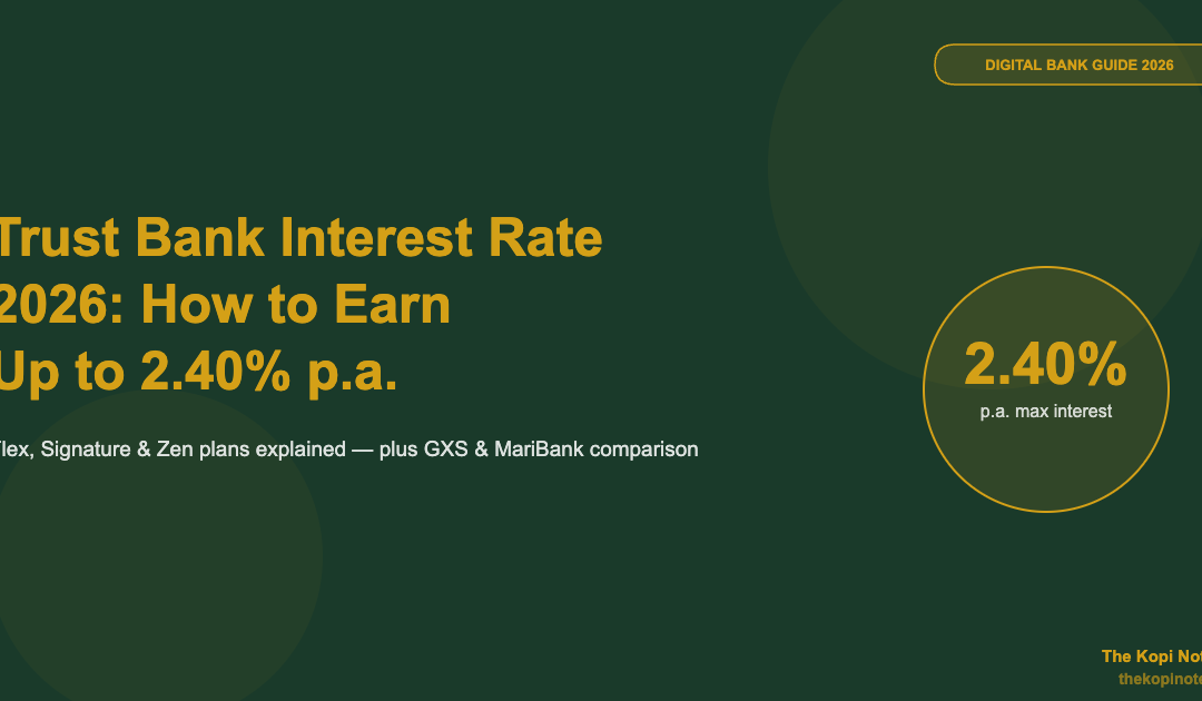 Trust Bank Interest Rate 2026: How to Earn Up to 2.40% p.a. — The Kopi Notes