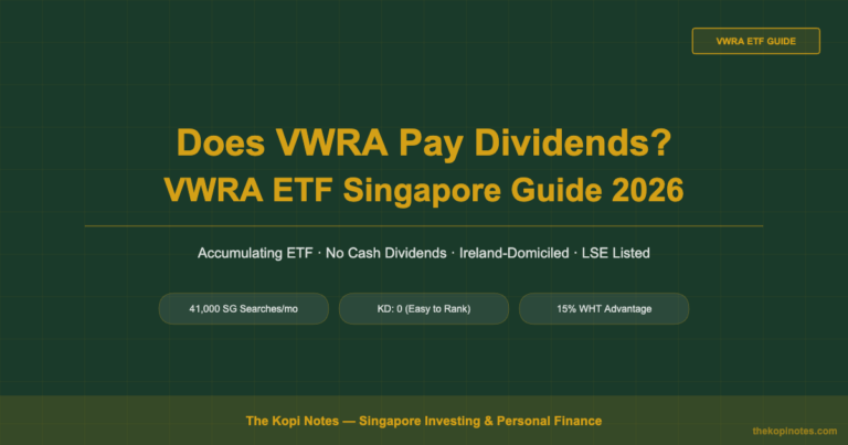 Does VWRA Pay Dividends? VWRA ETF Singapore Guide 2026