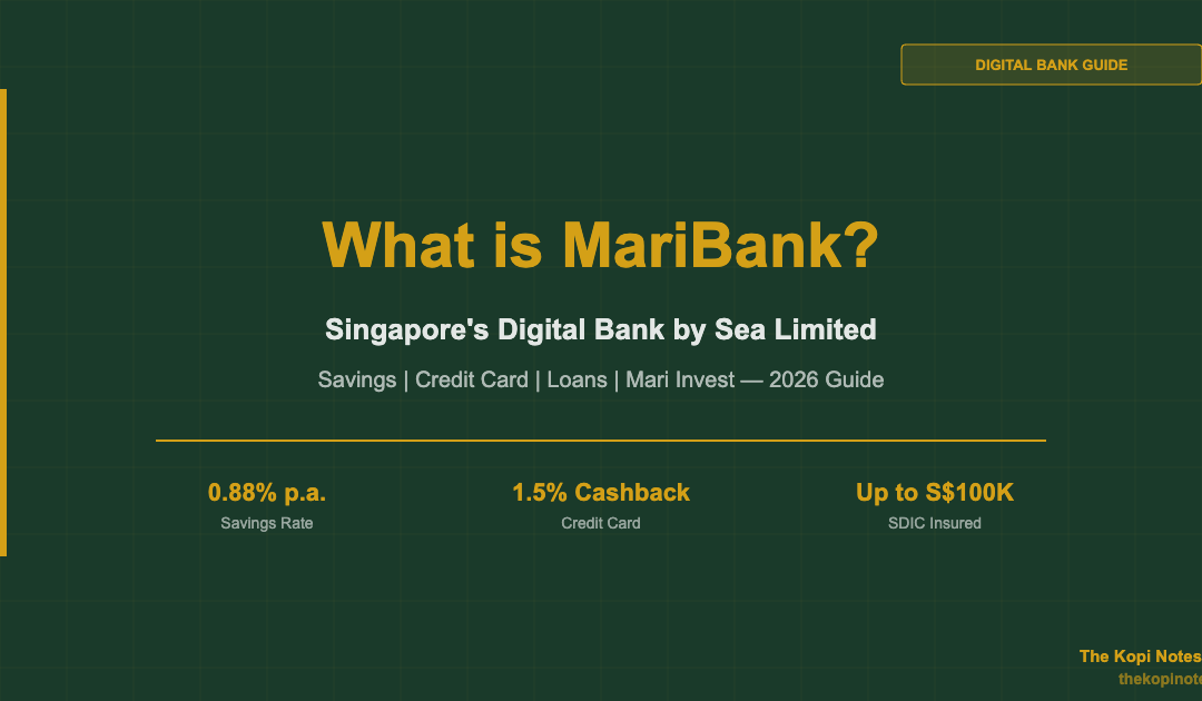 What is MariBank? Singapore Digital Bank Guide 2026 — The Kopi Notes