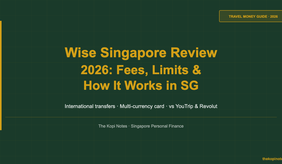 Wise Singapore Review 2026: Fees, Limits & How It Works — The Kopi Notes
