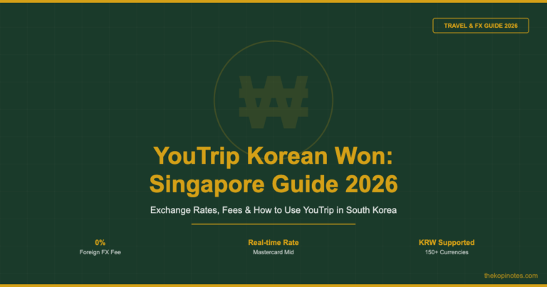 YouTrip Korean Won: Singapore Guide 2026 (Rates, Fees & Tips)