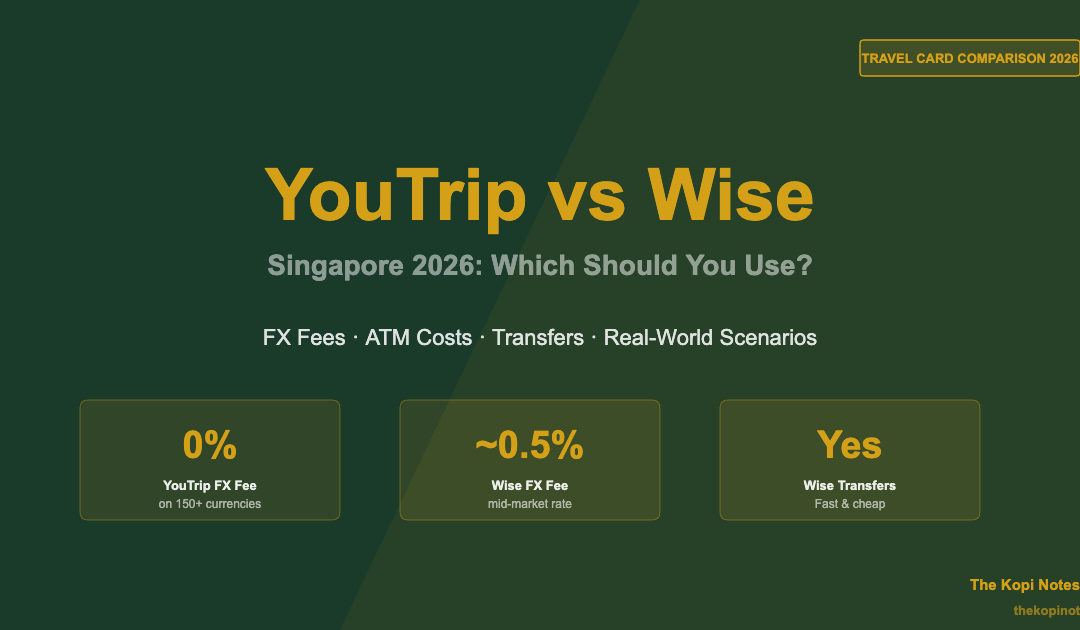 YouTrip vs Wise Singapore 2026: Which Travel Card Should You Use? — The Kopi Notes