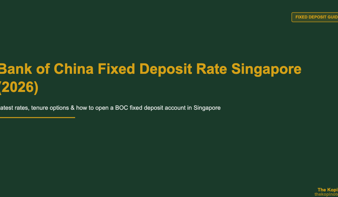 Bank of China Fixed Deposit Rate Singapore (2026)