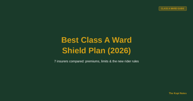 Best Integrated Shield Plan for Class A Ward Coverage in Singapore (2026)