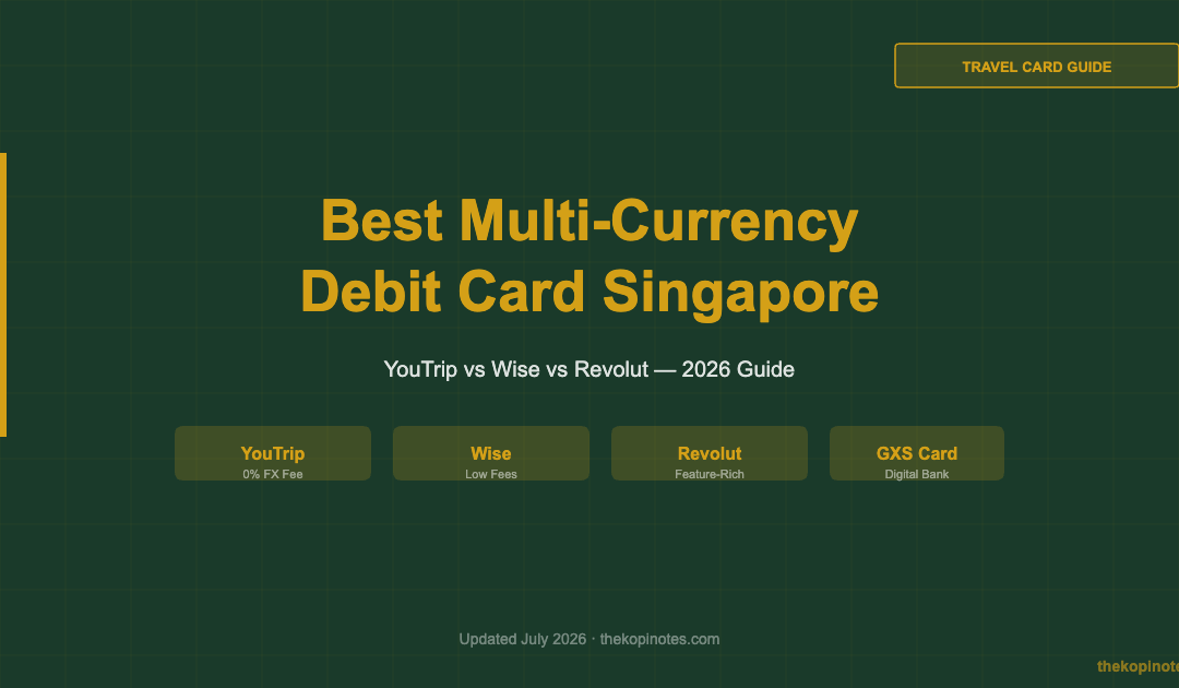 Best Multi-Currency Debit Card Singapore (2026 Guide) — The Kopi Notes