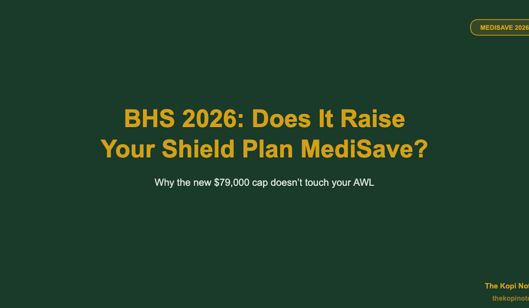 BHS 2026 Increase and Your Integrated Shield Plan MediSave — The Kopi Notes