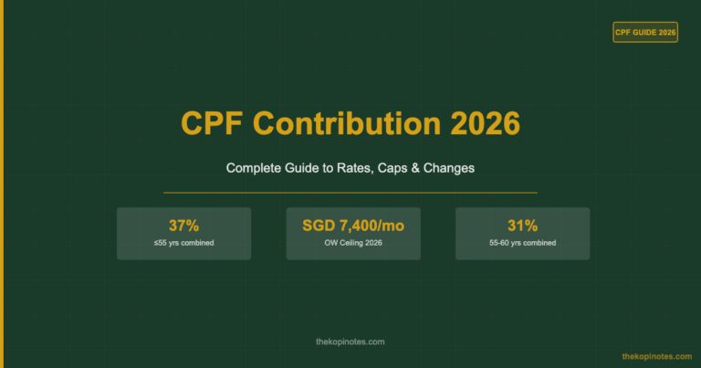 CPF Contribution 2026: Complete Guide to Rates, Caps & Changes