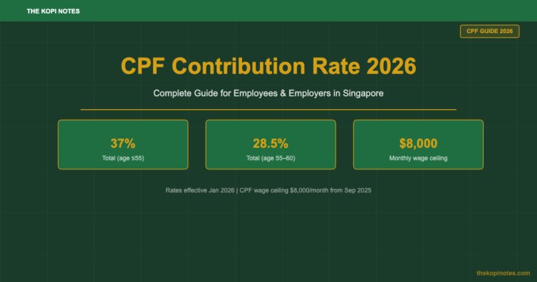 CPF Contribution Rate 2026: Complete Guide for Employees & Employers