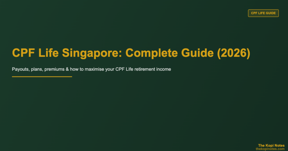 CPF Life Singapore: Complete Guide (2026) - The Kopi Notes