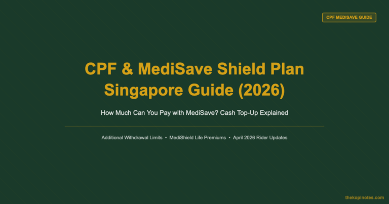 CPF Shield Plan Singapore: Complete MediSave Guide (2026)