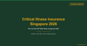 Critical Illness Insurance Singapore 2026: Why the New ISP Rider Rules Change the Math
