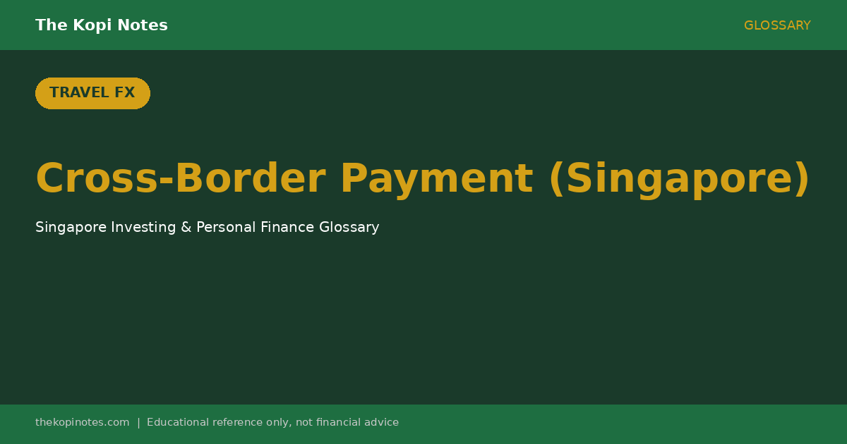 Cross-Border Payment (Singapore): PayNow Links, Wire Transfers & Costs Compared