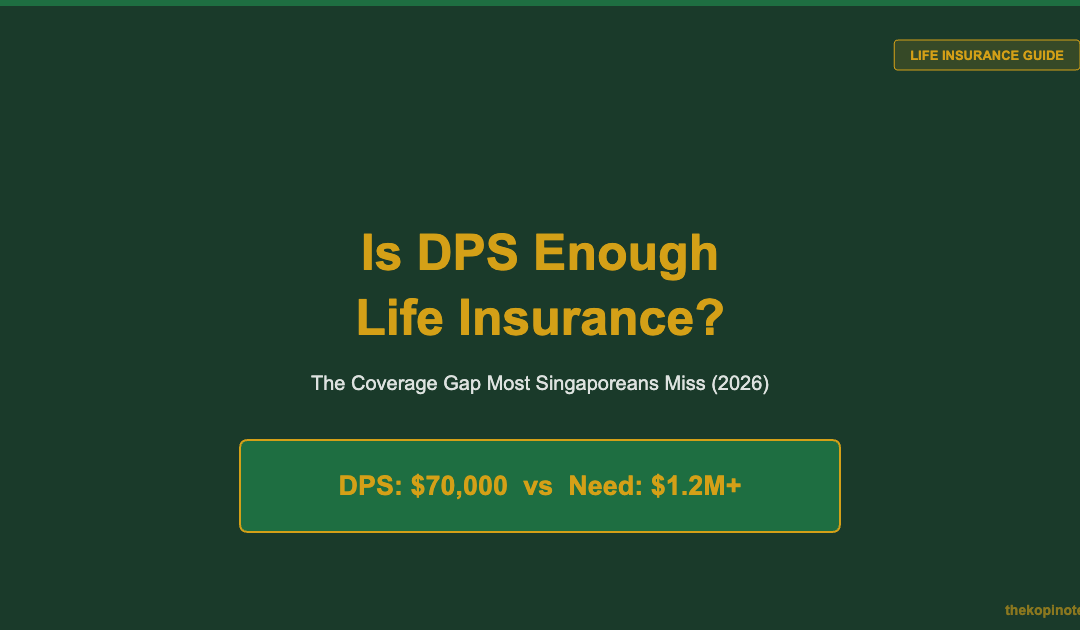Is DPS Enough Life Insurance? The Coverage Gap Singapore Investors Miss — The Kopi Notes