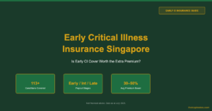 Early Critical Illness Insurance Singapore 2026: Is It Worth It?