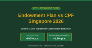 Endowment Plan vs CPF Singapore 2026: Which Gives Better Guaranteed Returns?