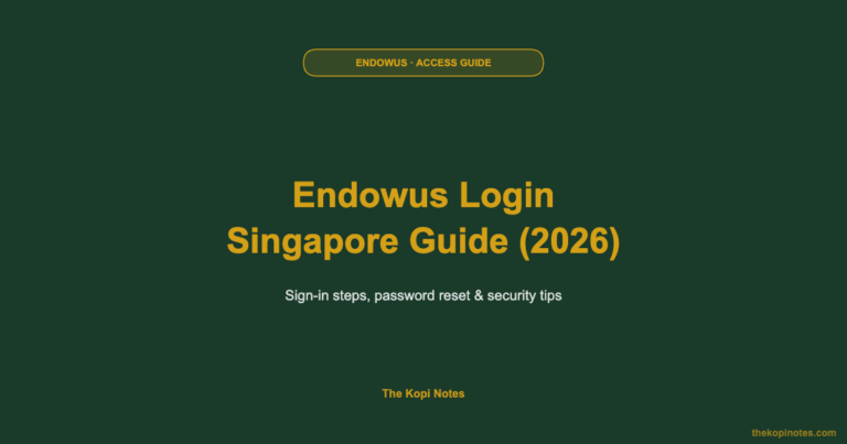 Endowus Login Singapore: Step-by-Step Guide to Access Your Account (2026)