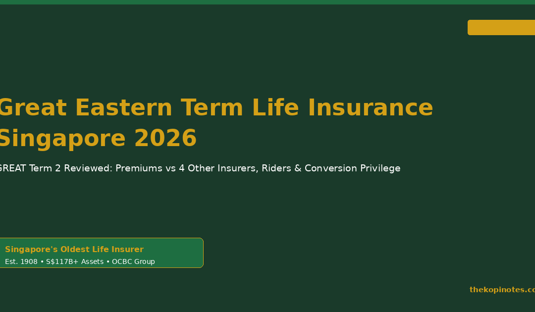 Great Eastern Term Life Insurance Singapore 2026 — The Kopi Notes