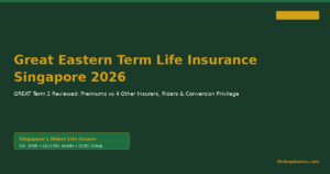 Great Eastern Term Life Insurance Singapore 2026: GREAT Term 2 Reviewed, Premiums & Alternatives