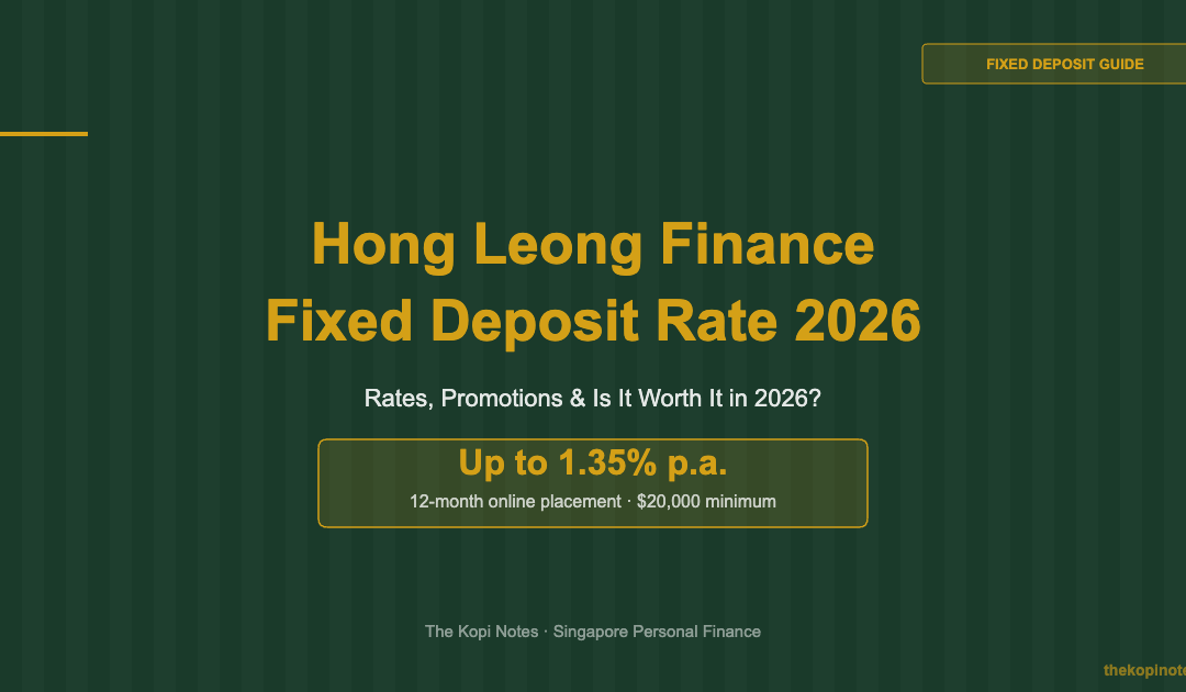 Hong Leong Finance Fixed Deposit Rate 2026 — The Kopi Notes