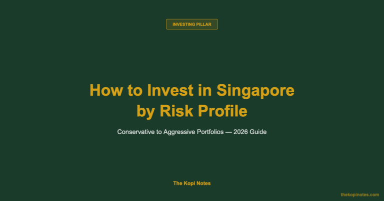 How to Invest in Singapore by Risk Profile: Conservative to Aggressive Portfolios (2026)