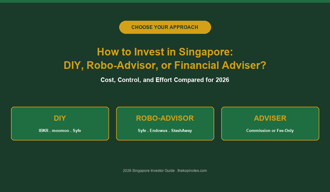 How to Invest in Singapore: DIY, Robo-Advisor, or Financial Adviser? (2026) -- The Kopi Notes