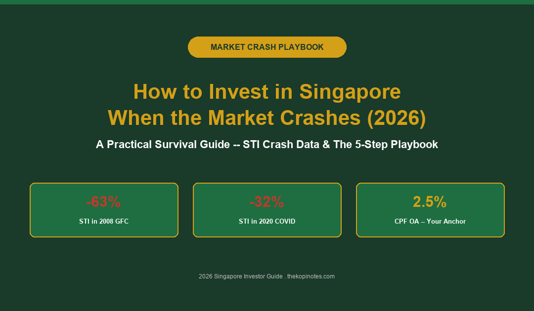 How to Invest in Singapore When the Market Crashes: A Practical Survival Guide (2026) -- The Kopi Notes