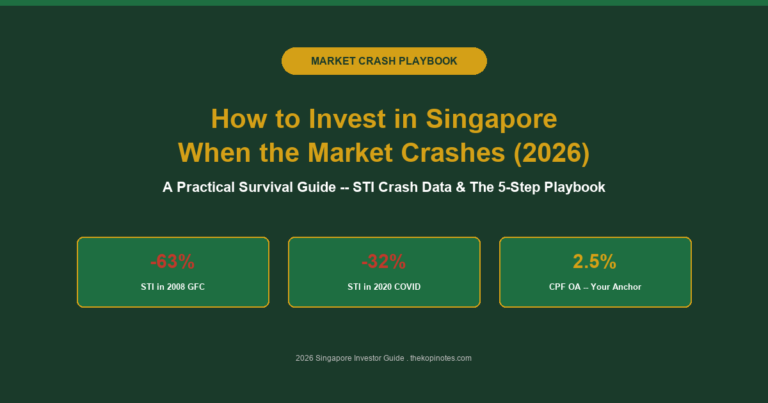 How to Invest in Singapore When the Market Crashes: A Practical Survival Guide (2026)