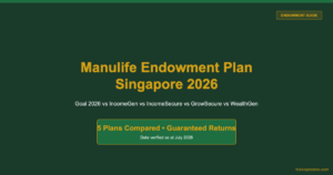 Manulife Endowment Plan Singapore 2026: Complete Guide & Comparison