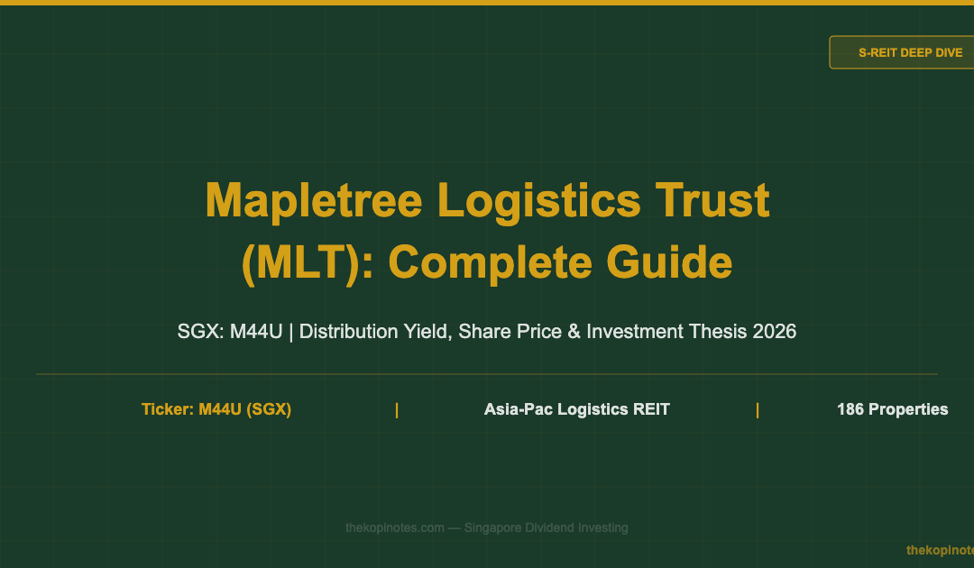 Mapletree Logistics Trust (MLT) Complete Guide 2026 — The Kopi Notes