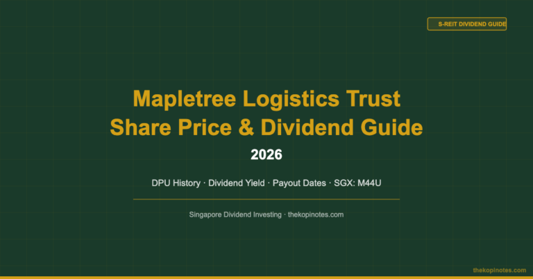 Mapletree Logistics Trust Share Price & Dividend Guide (2026)