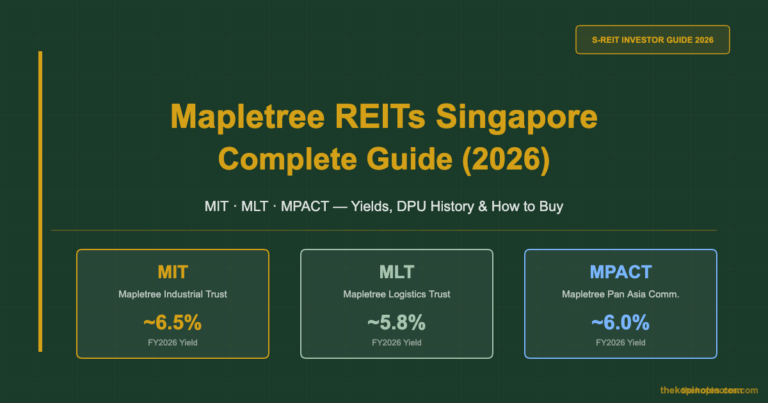 Mapletree REITs Singapore: Complete Guide to MIT, MLT & MPACT (2026)