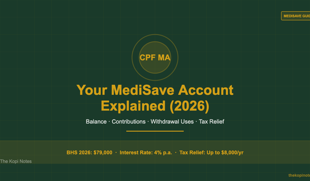 Your MediSave Account Explained (2026) — The Kopi Notes