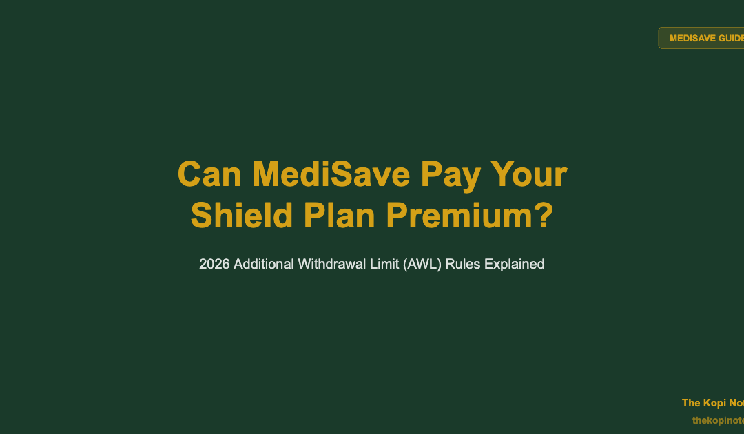 Can MediSave Pay Your Integrated Shield Plan Premium? — The Kopi Notes