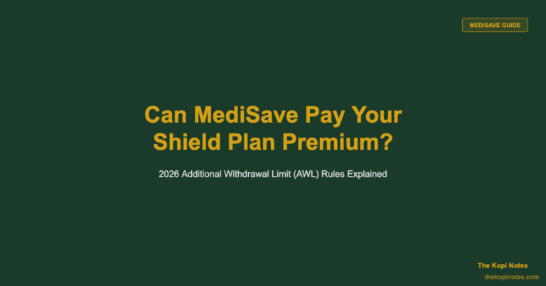 Can You Use MediSave to Pay Your Integrated Shield Plan Premium? (2026 AWL Guide)