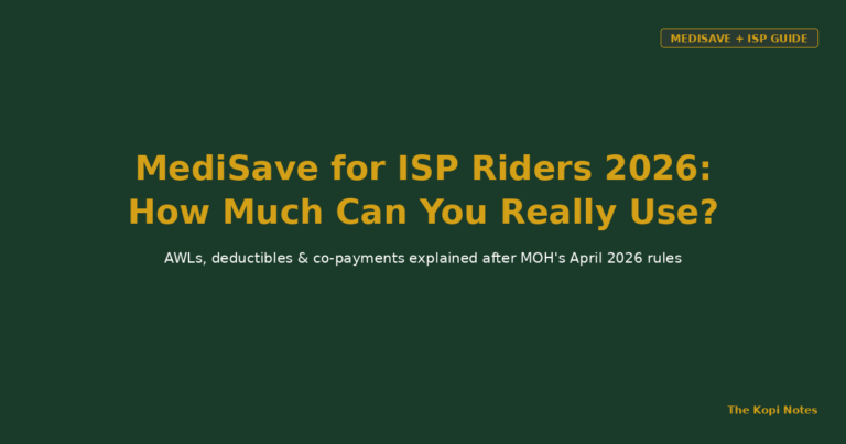 MediSave for Integrated Shield Plan Riders 2026: How Much Can You Actually Use?