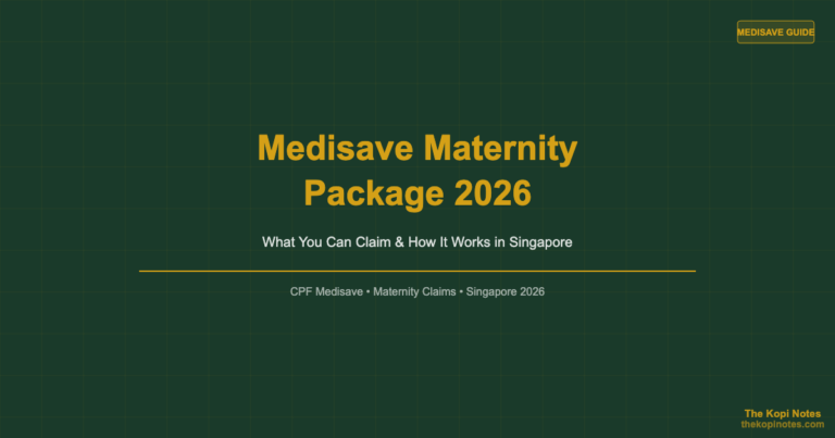 Medisave Maternity Package 2026: What You Can Claim & How It Works in Singapore